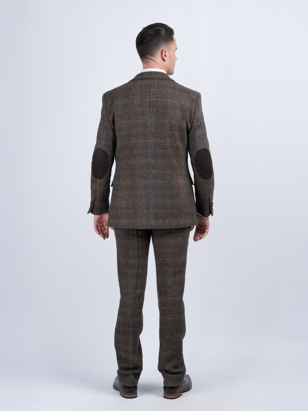 Brown Hunting Tweed Trousers & Pants