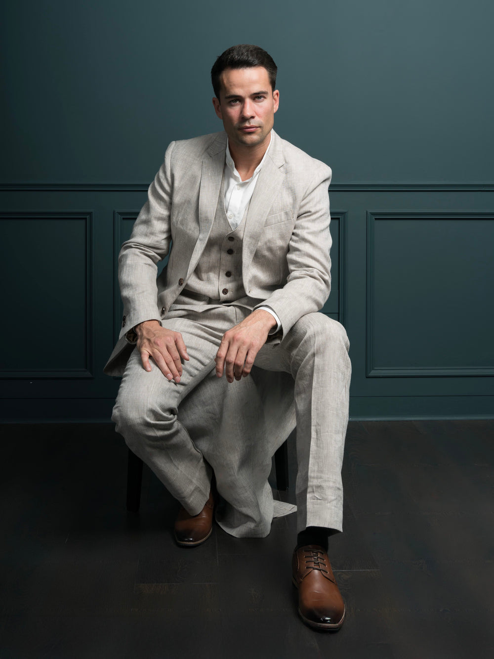 Irish Linen Desert Jacket & Blazer