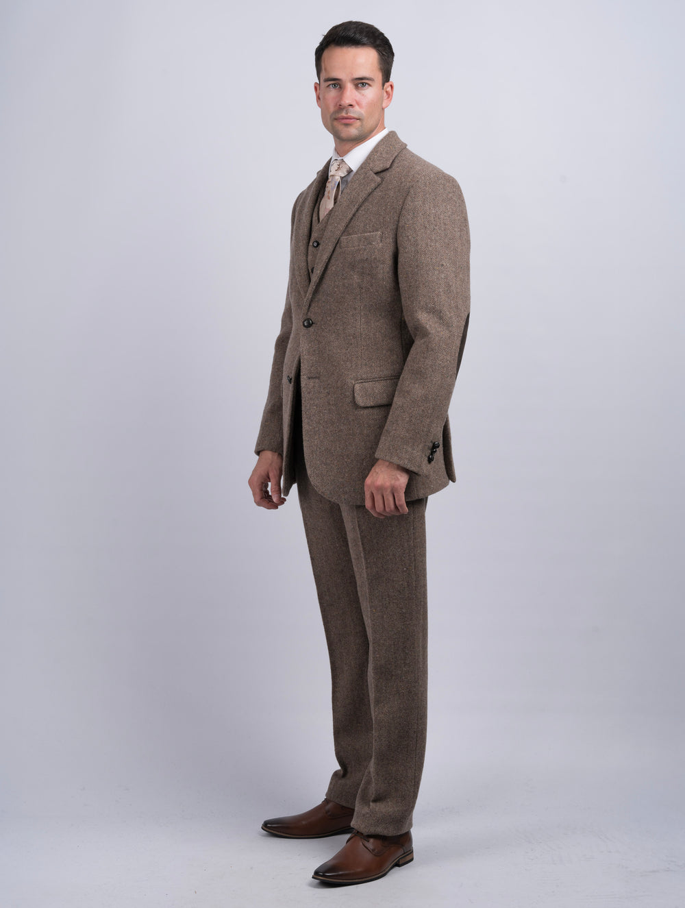 Fawn Three Piece Suit