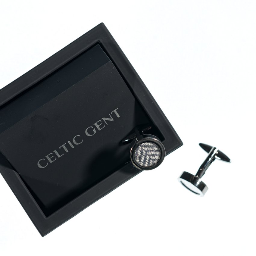 Fossil Grey Cufflinks