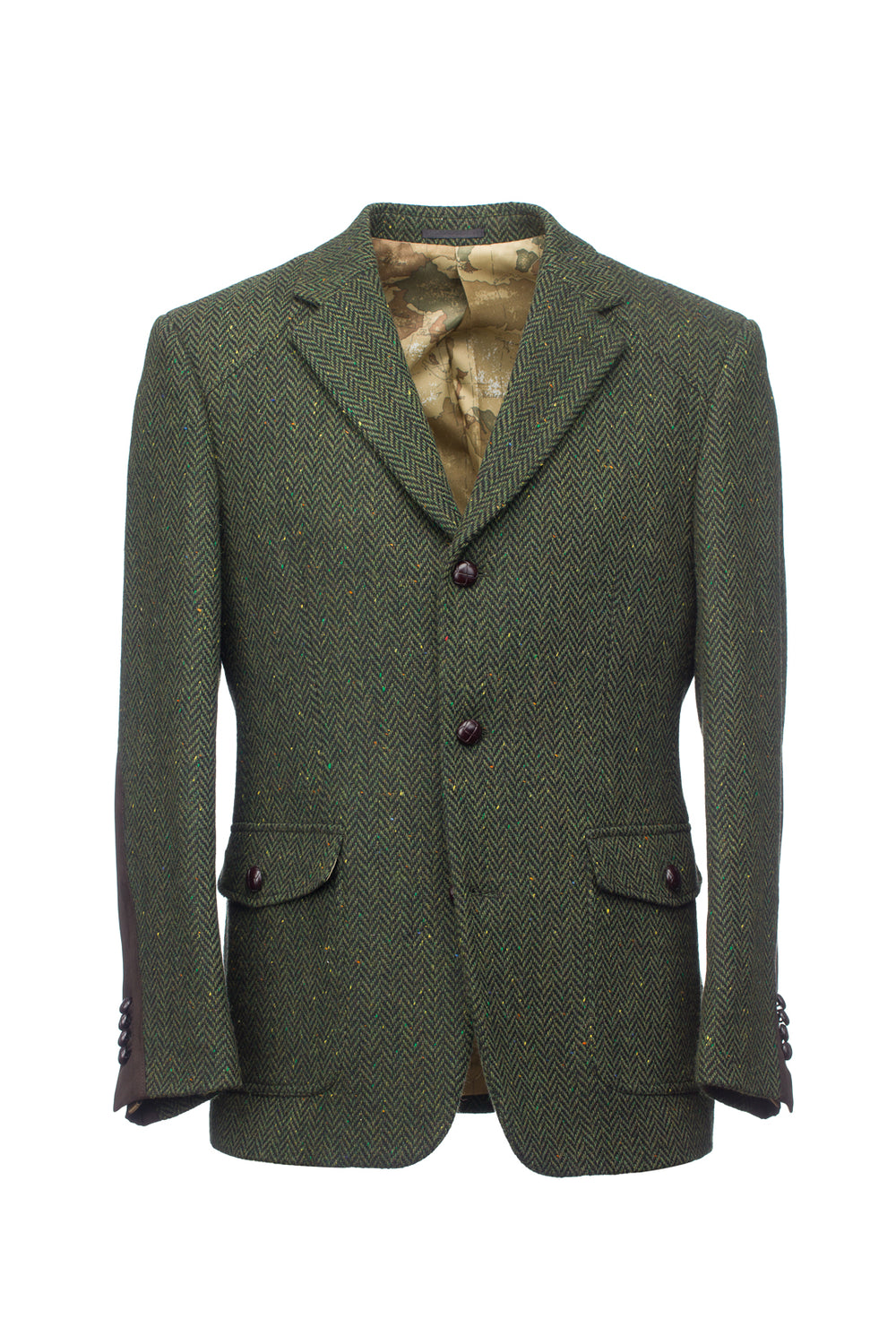 McDonagh Green Herringbone Heritage Tweed Jacket