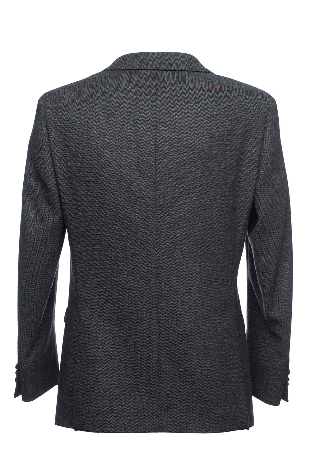 Heaney Grey Slim Fit Tweed Jacket & Blazer