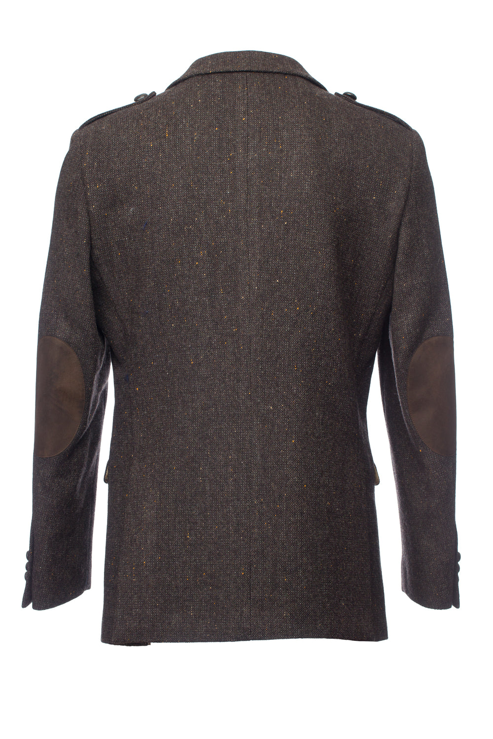 Oscar Wilde Brown Hopsack Tweed Jacket
