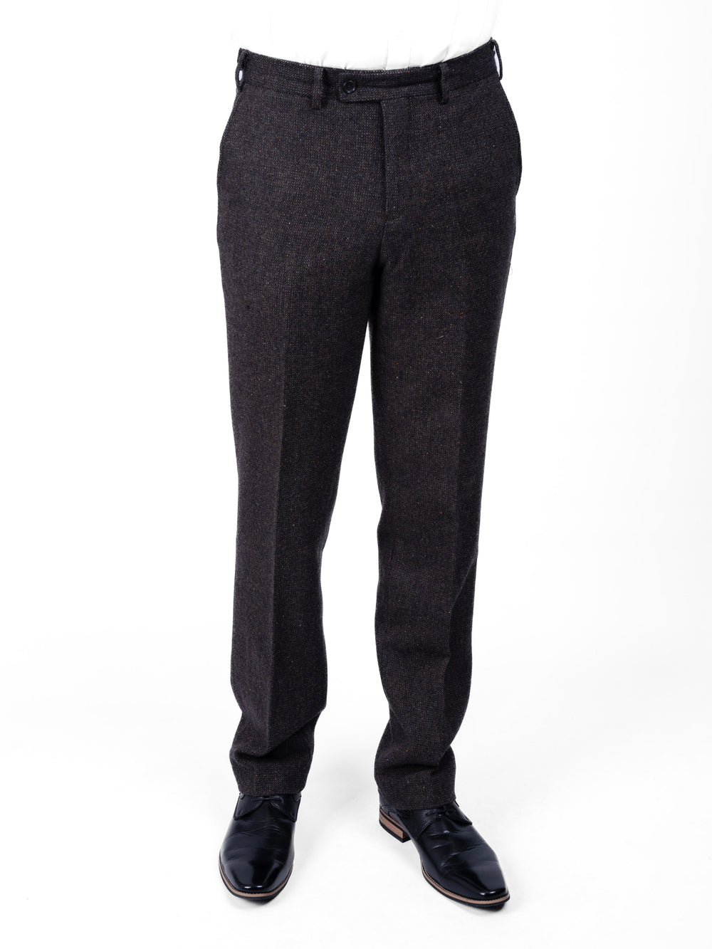 Braune Hose aus irischem Tweed