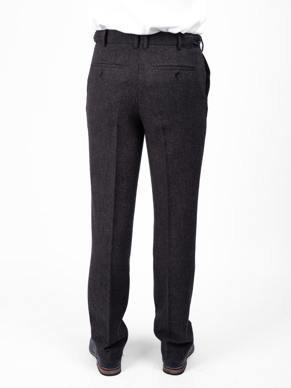 Braune Hose aus irischem Tweed
