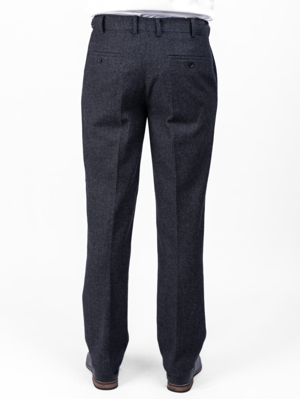 Pantalon à chevrons gris