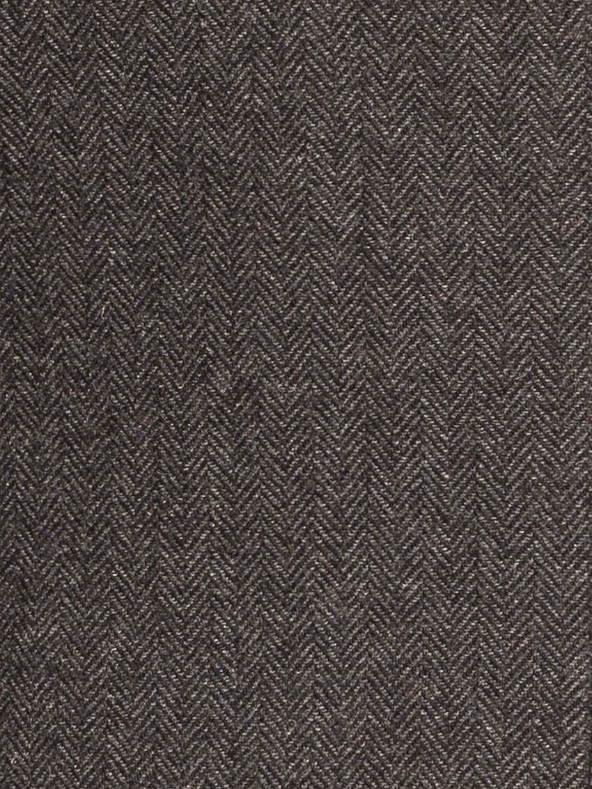Behan Grey Herringbone Tweed Waistcoat & Vest with Revere