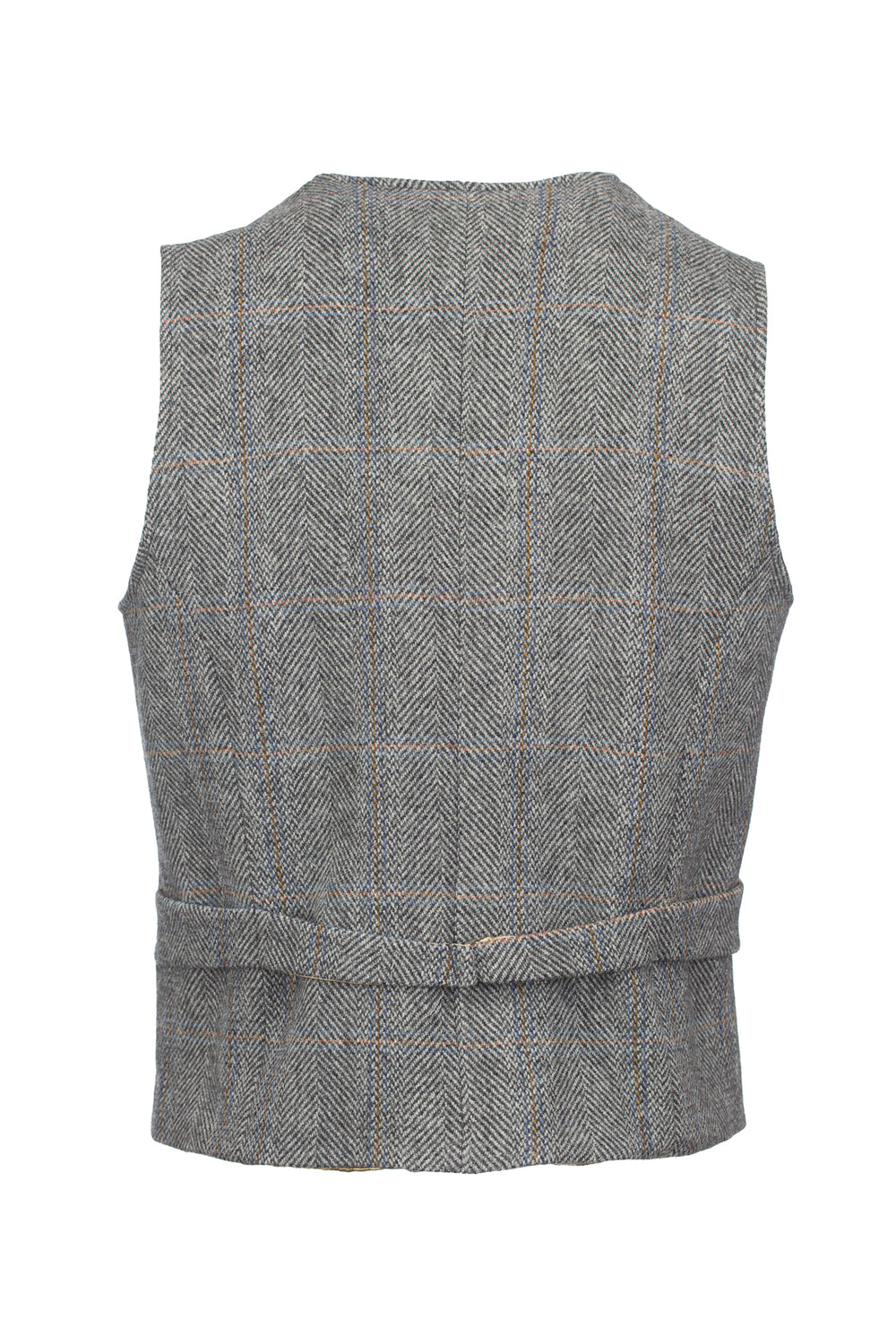Grey Hunting Tweed Waistcoat & Vest