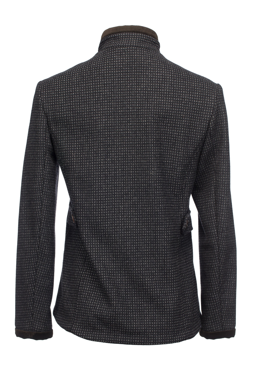 O’Malley Black Check Tweed Jacket & Blazer