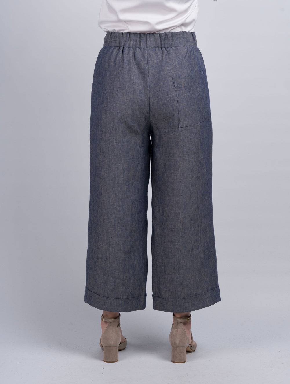 Women's Linen Denim Trousers & Pants