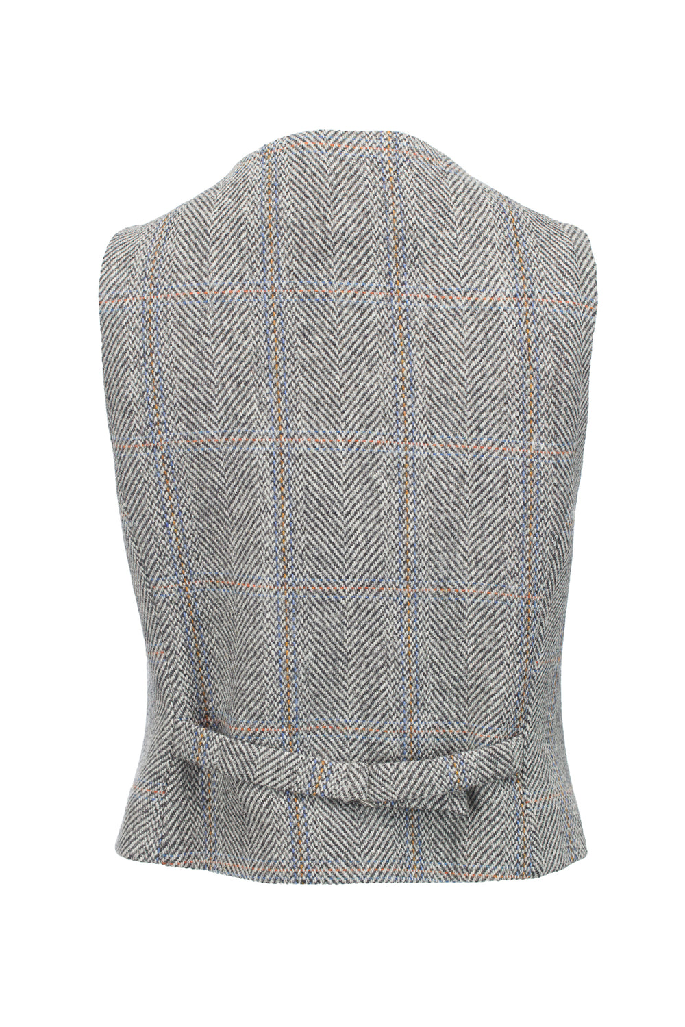 Women's Grey Hunting Tweed Waistcoat & Vest