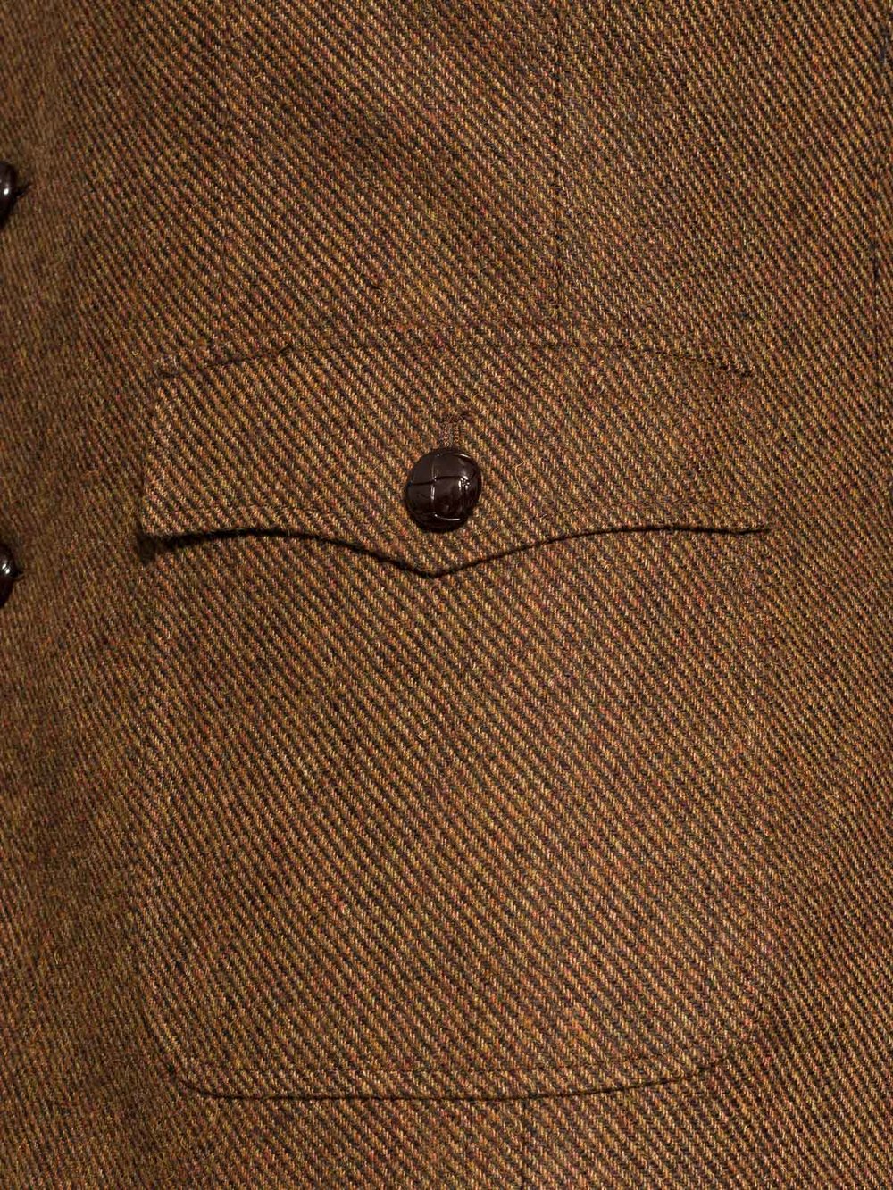 Veste Heritage en tweed marron Nerhu