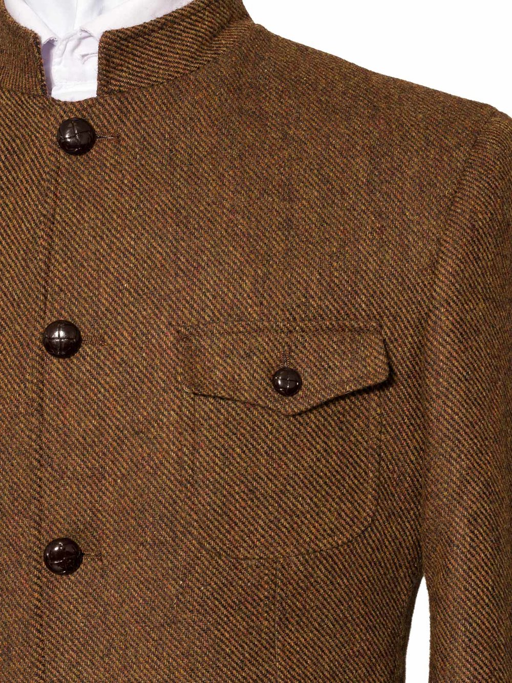 Veste Heritage en tweed marron Nerhu