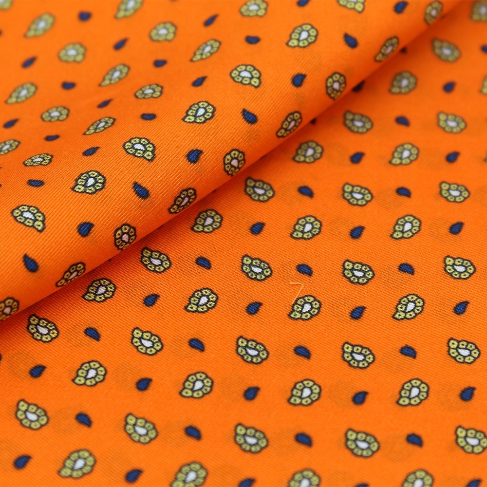 Orange Silk Cravat