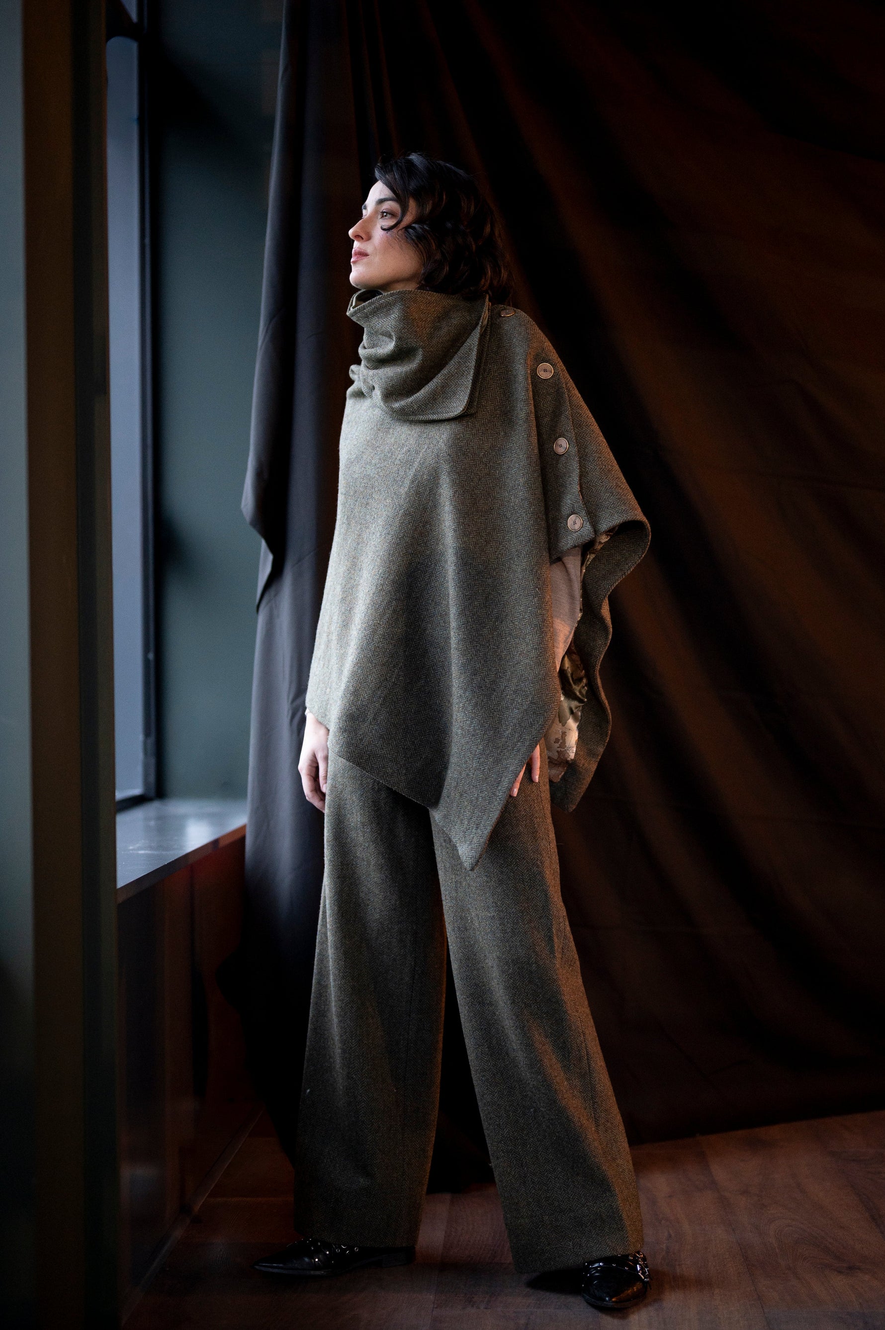 Women’s Tweed Capes: Celtic Heritage Womenswear Made in Ireland