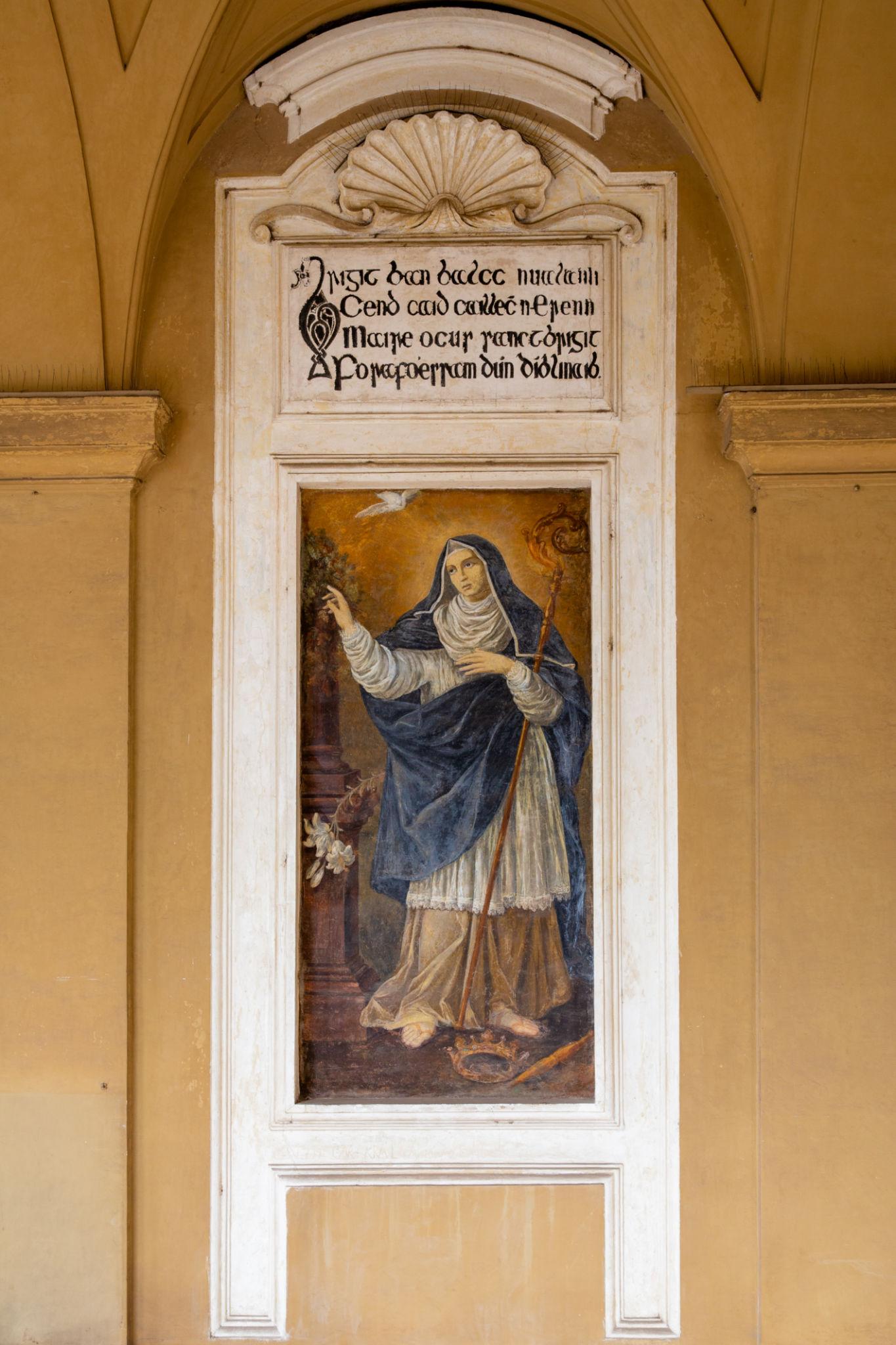 Saint Brigid of Kildare whose legendary cloak inspired Celtic Tweed women’s tweed capes.