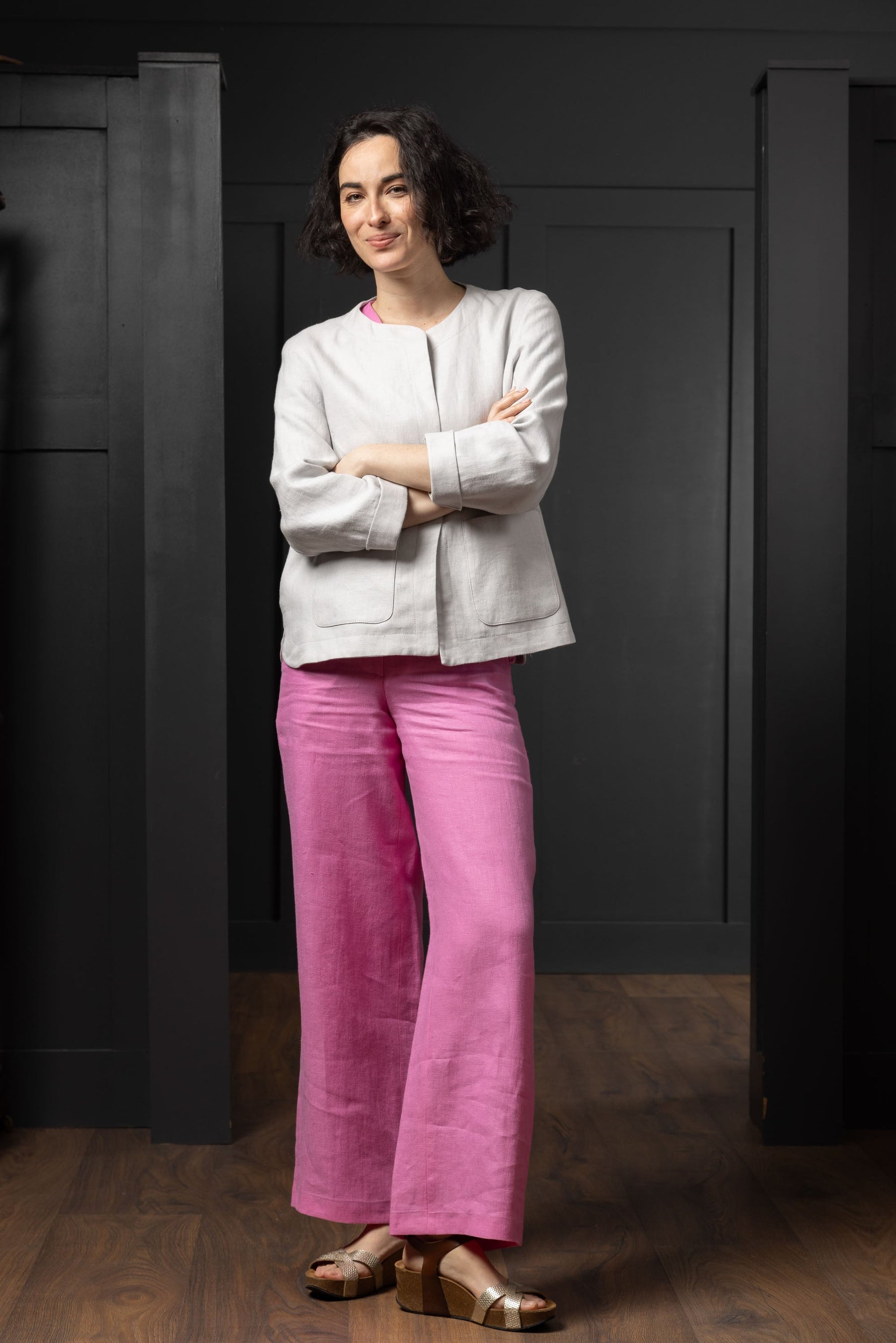 How Should a Women’s Irish Linen Blazer Fit?