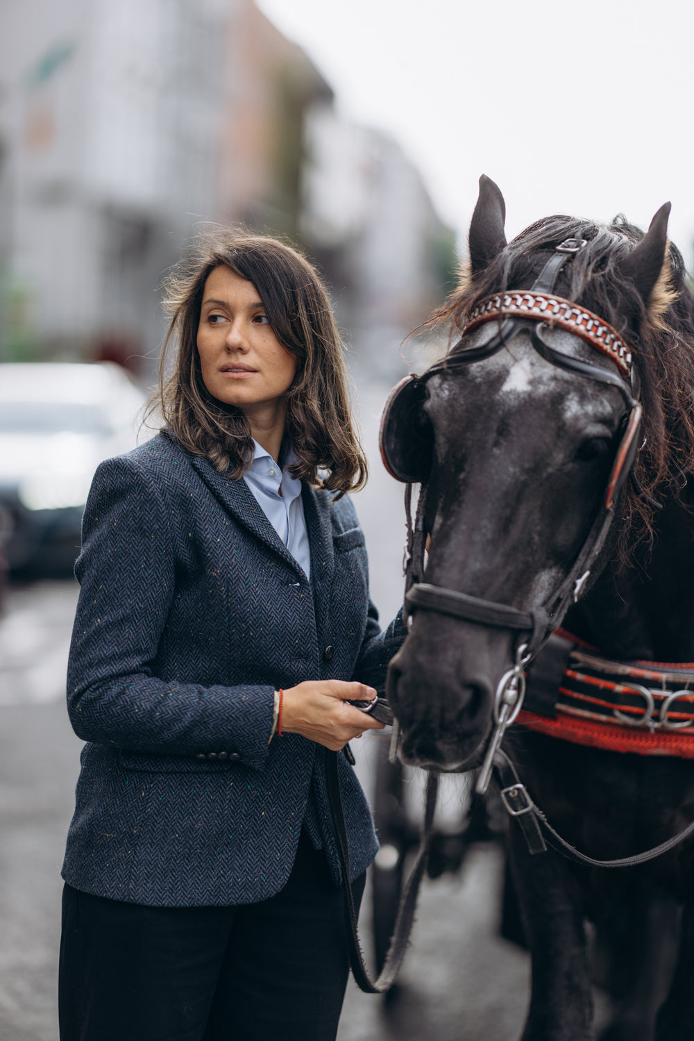 CRAZE Hiver Plaid Femmes Trenchs Manteaux De Laine Tweed Vestes Blazers CRAZE Hiver Plaid Femmes Trenchs Manteaux De Laine Tweed Vestes Blazers