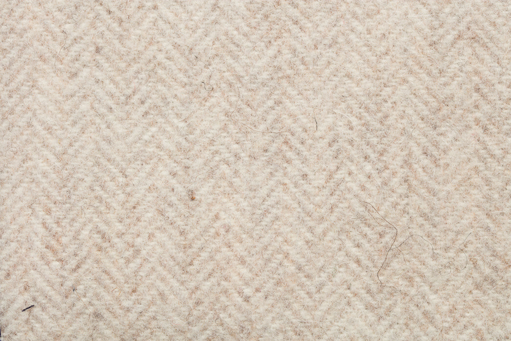 Mens Alpaca Wool Tweed Snood Scarf With Reversible Velvet