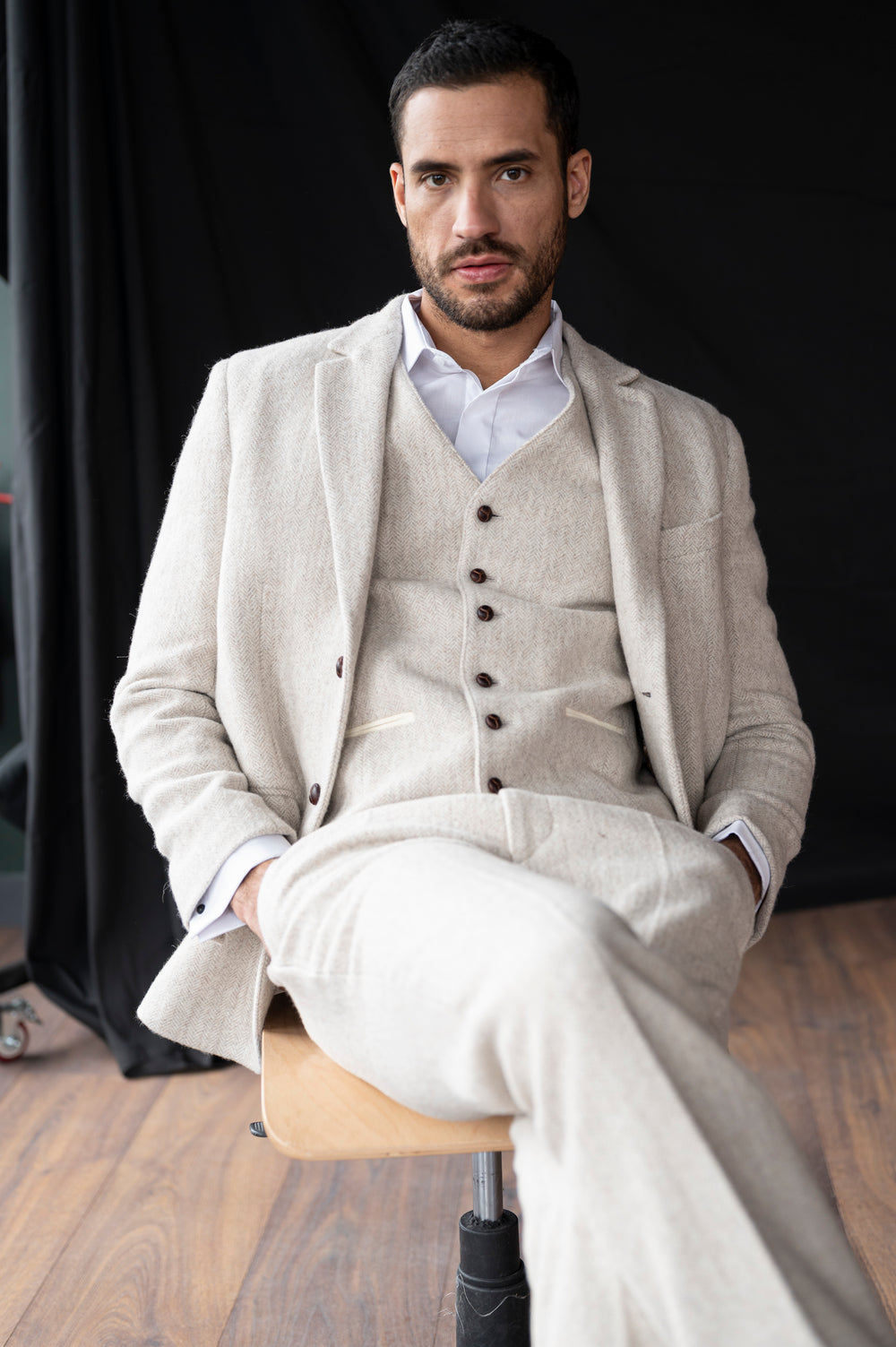 Men's Alpaca Tweed Jacket & Blazer