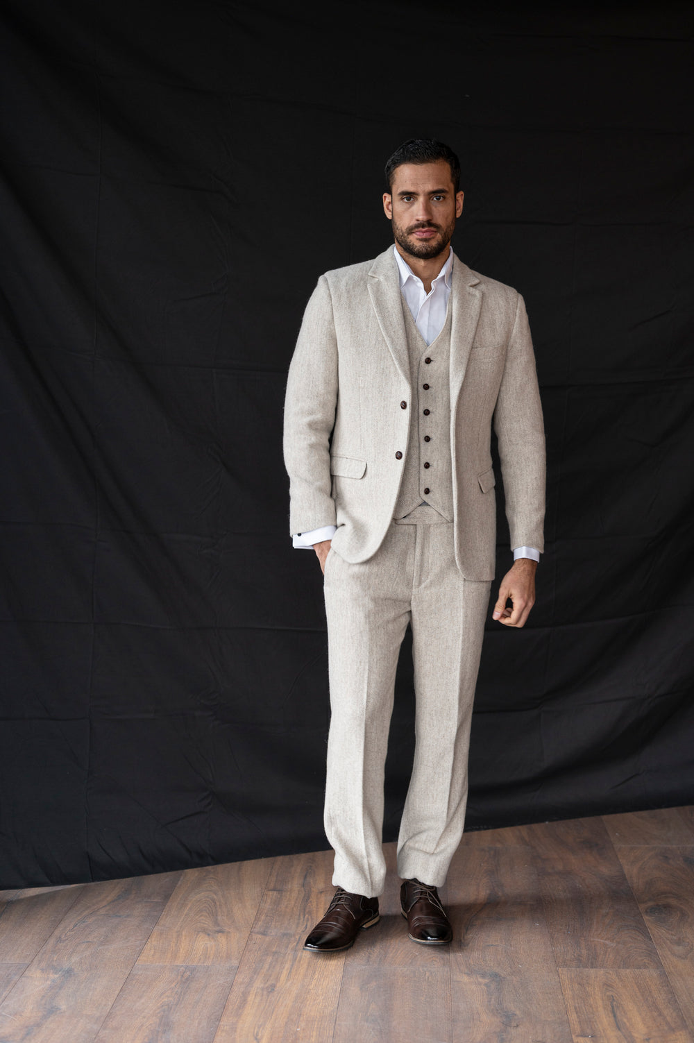 Men's Alpaca Tweed Jacket & Blazer