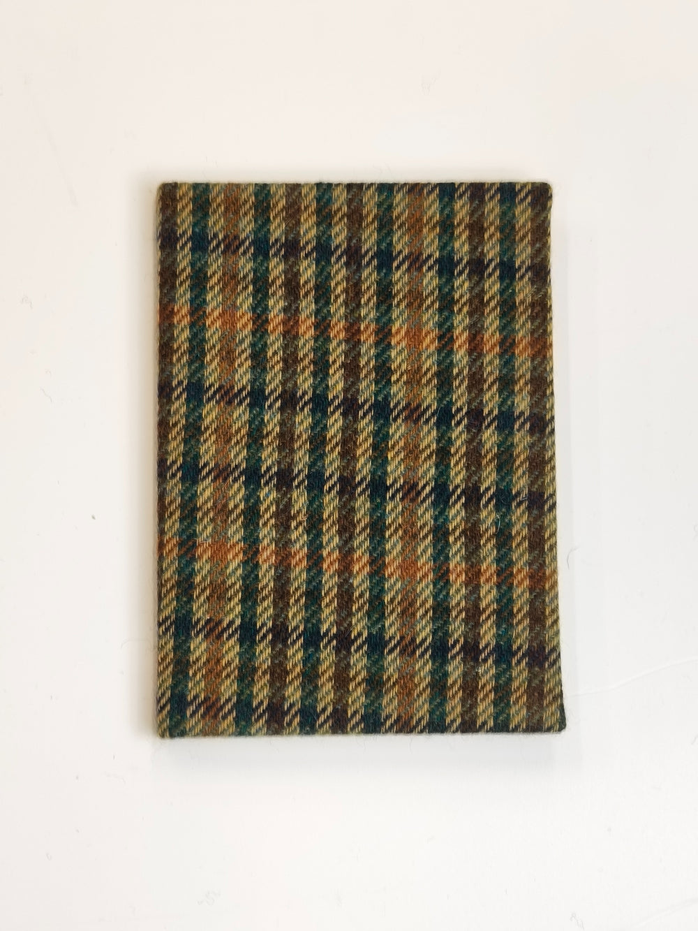 Autumnal Check Tweed A5 Notebook