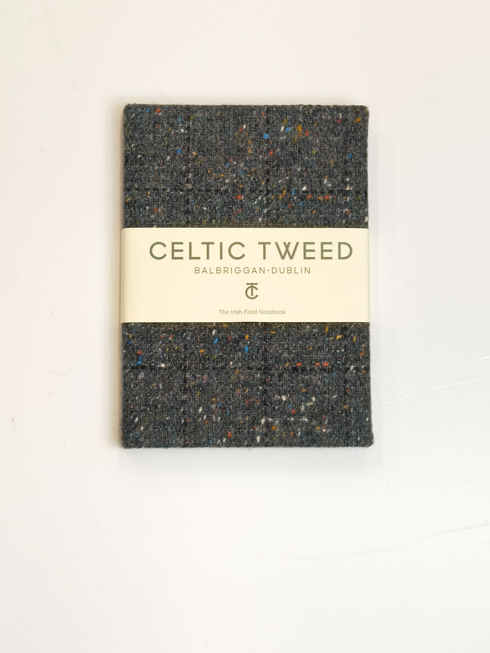 Charcoal Check Tweed A5 Notebook