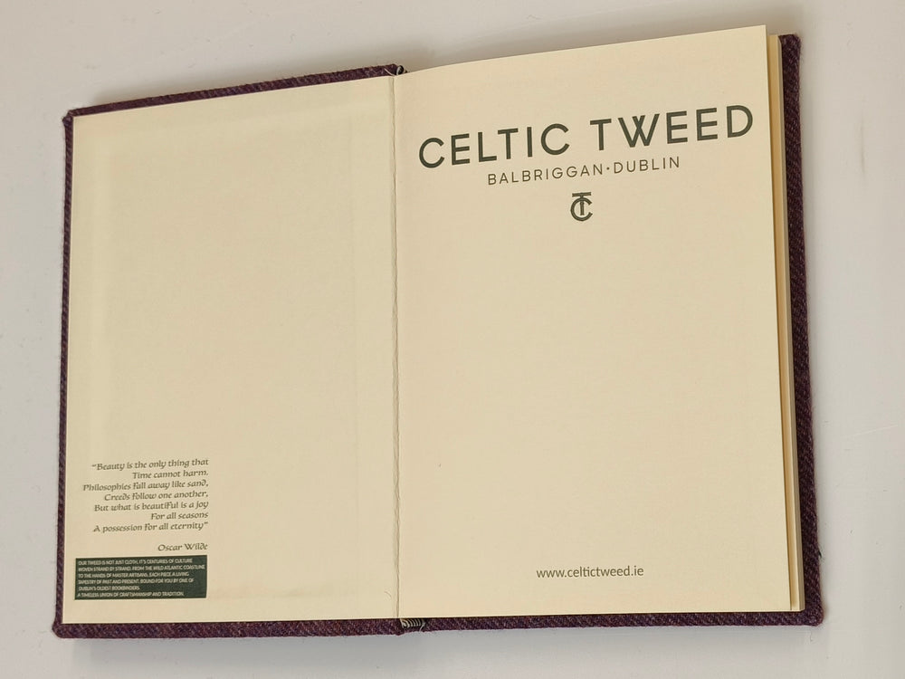 Heather Tweed A5 Notebook