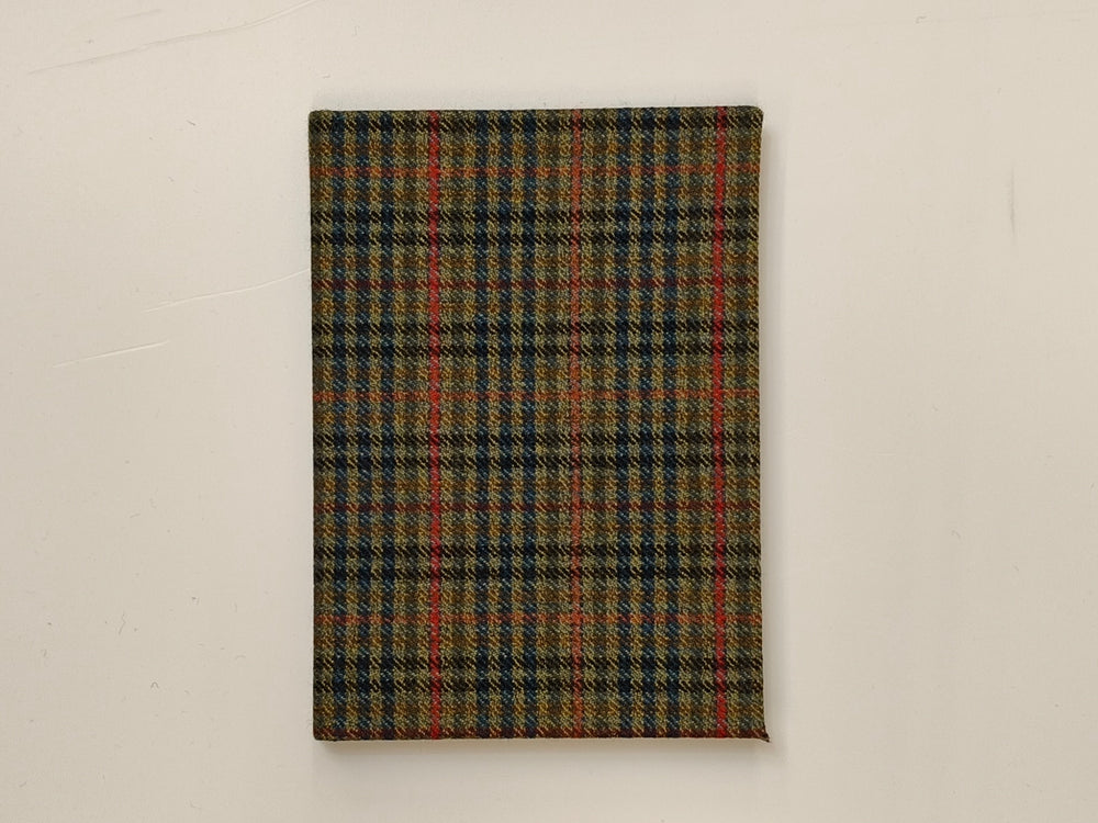 Multi Check Tweed A5 Notebook