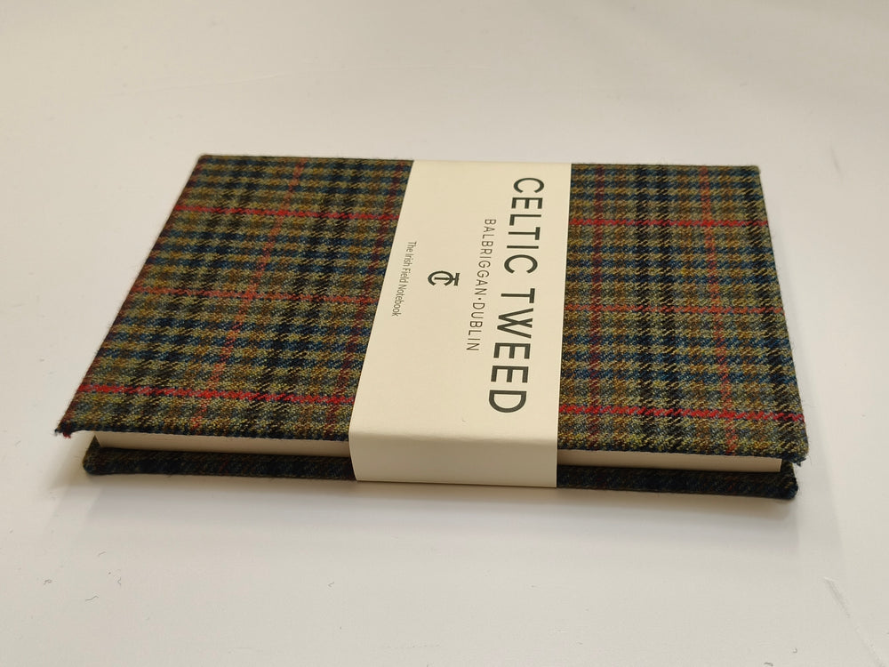 Multi Check Tweed A5 Notebook
