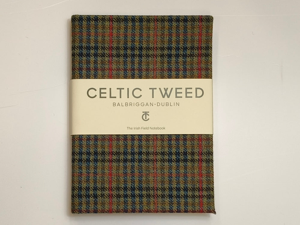 Multi Check Tweed A5 Notebook