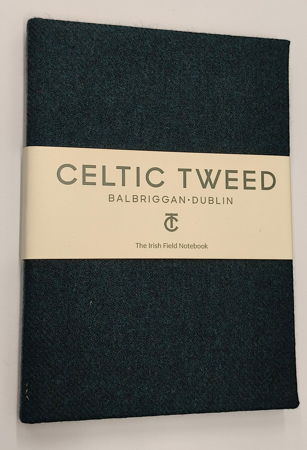 Teal Tweed A5 Notebook