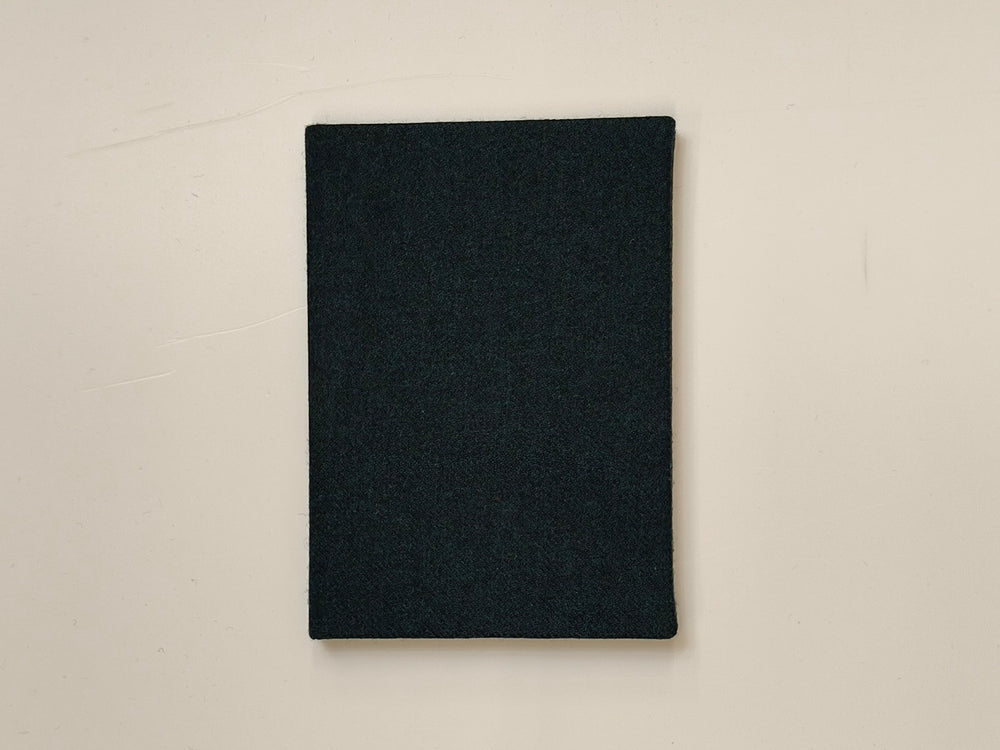 Teal Tweed A5 Notebook