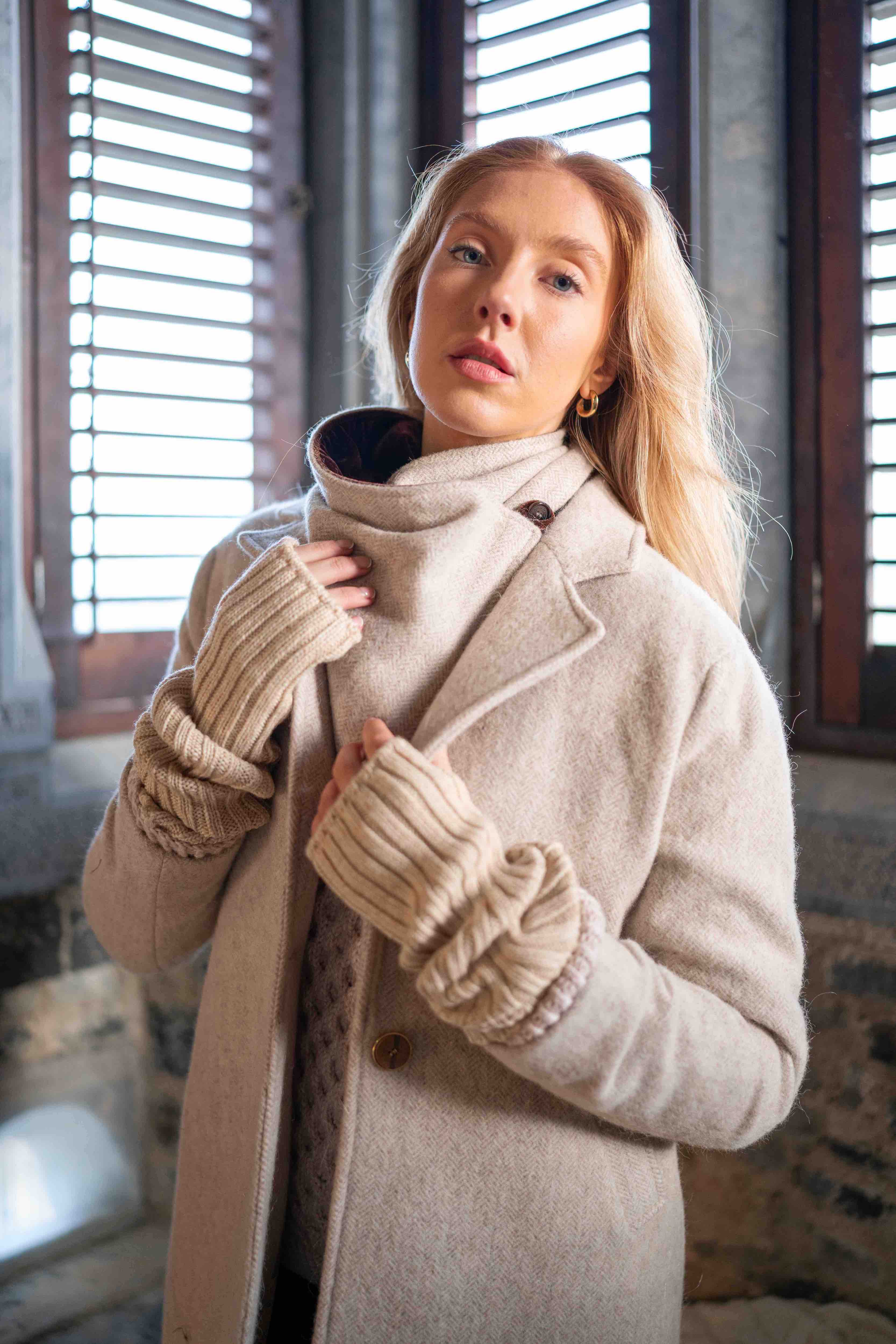 Luxurious Alpaca Snood - Soft and Warm Irish Accessory – Celtic Tweed