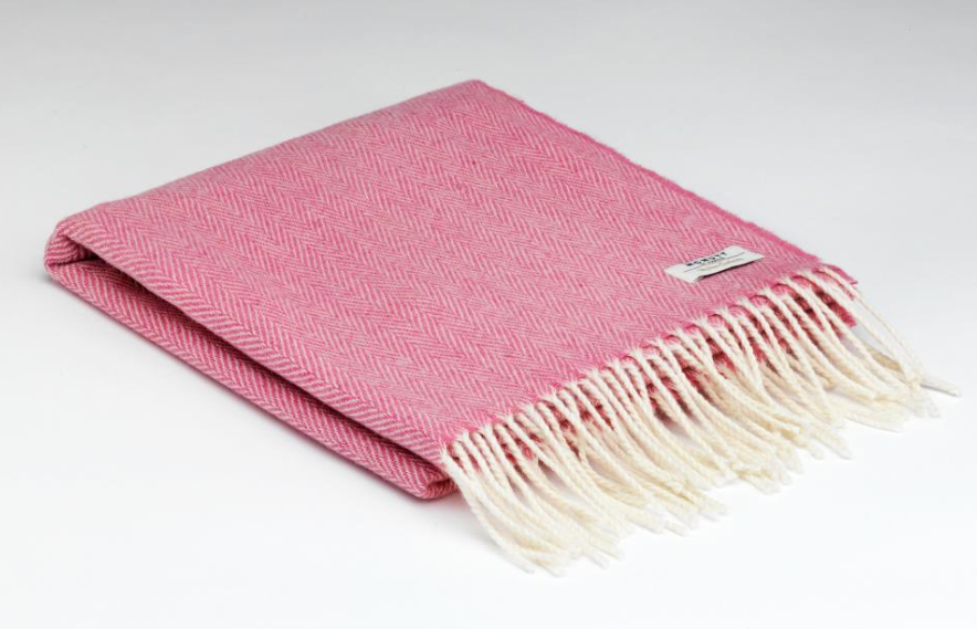 Cashmere Lambswool Rose Wrap