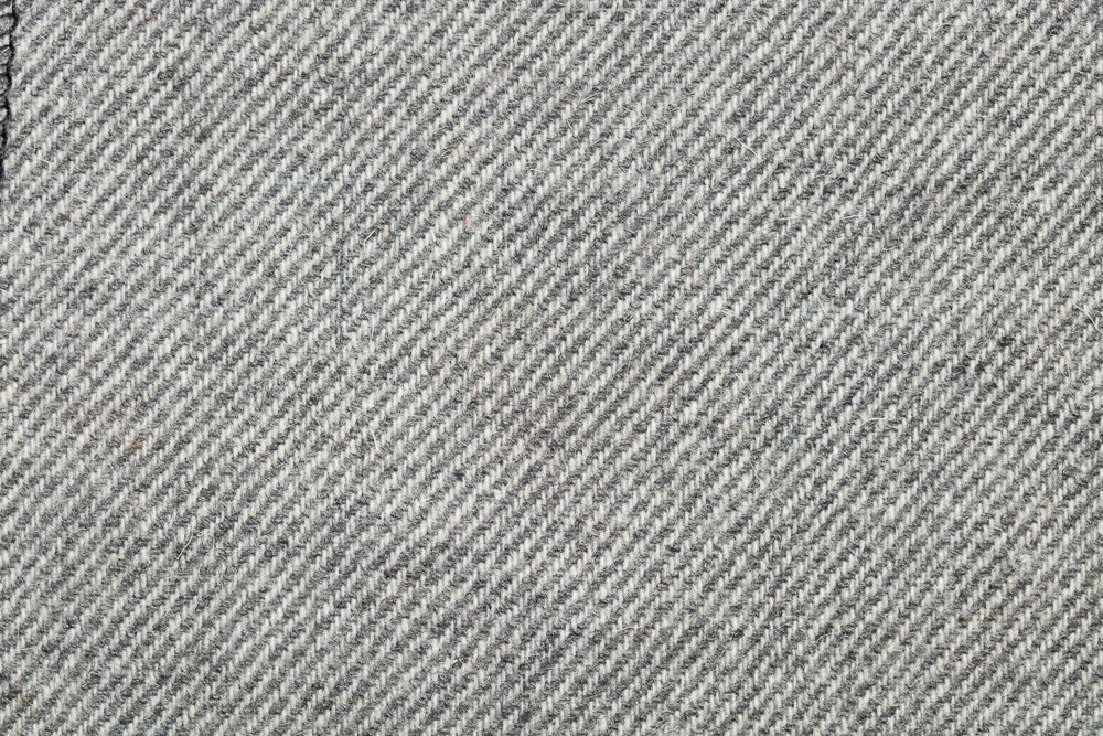 Light Grey Twill Tweed Waistcoat & Vest