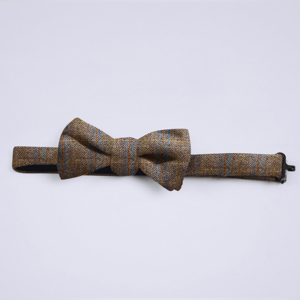 Brown Hunting Tweed Bowtie