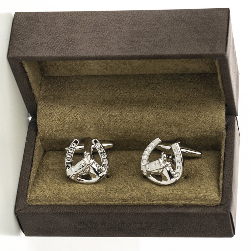 Men's Horse Shoe Cufflinks