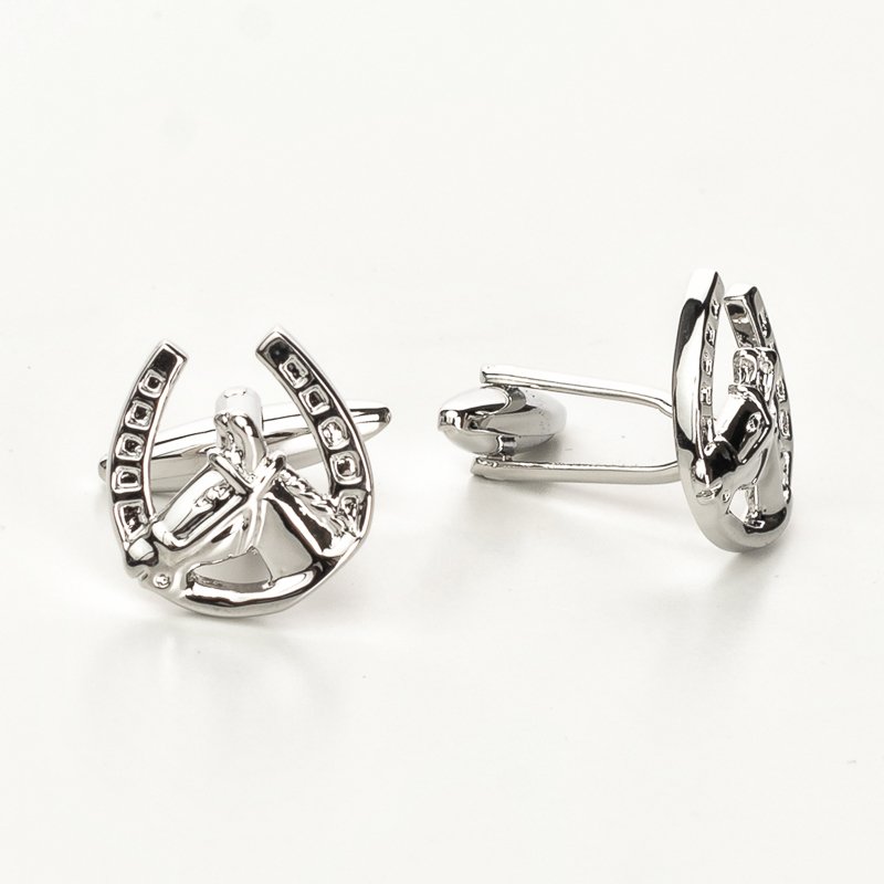 Men's Horse Shoe Cufflinks