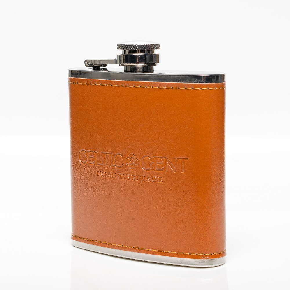 Brown Hip Flask