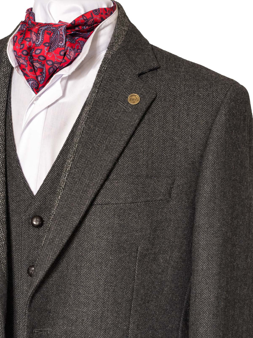 Behan Grey Tweed Classic Jacket