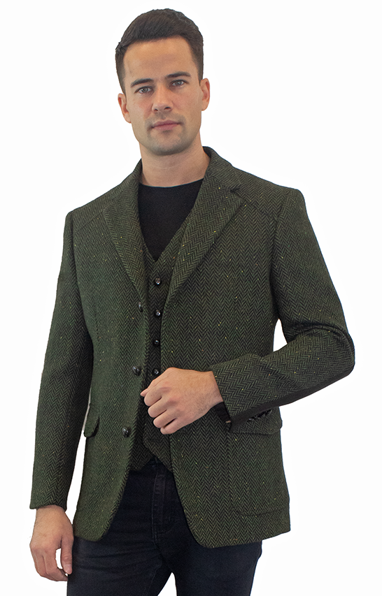 Veste de chasse Beretta St James - Tweed Vert & Jaune - Vestes de chasse | Made in Chasse Veste de chasse Beretta St James - Tweed Vert & Jaune - Vestes de chasse | Made in Chasse