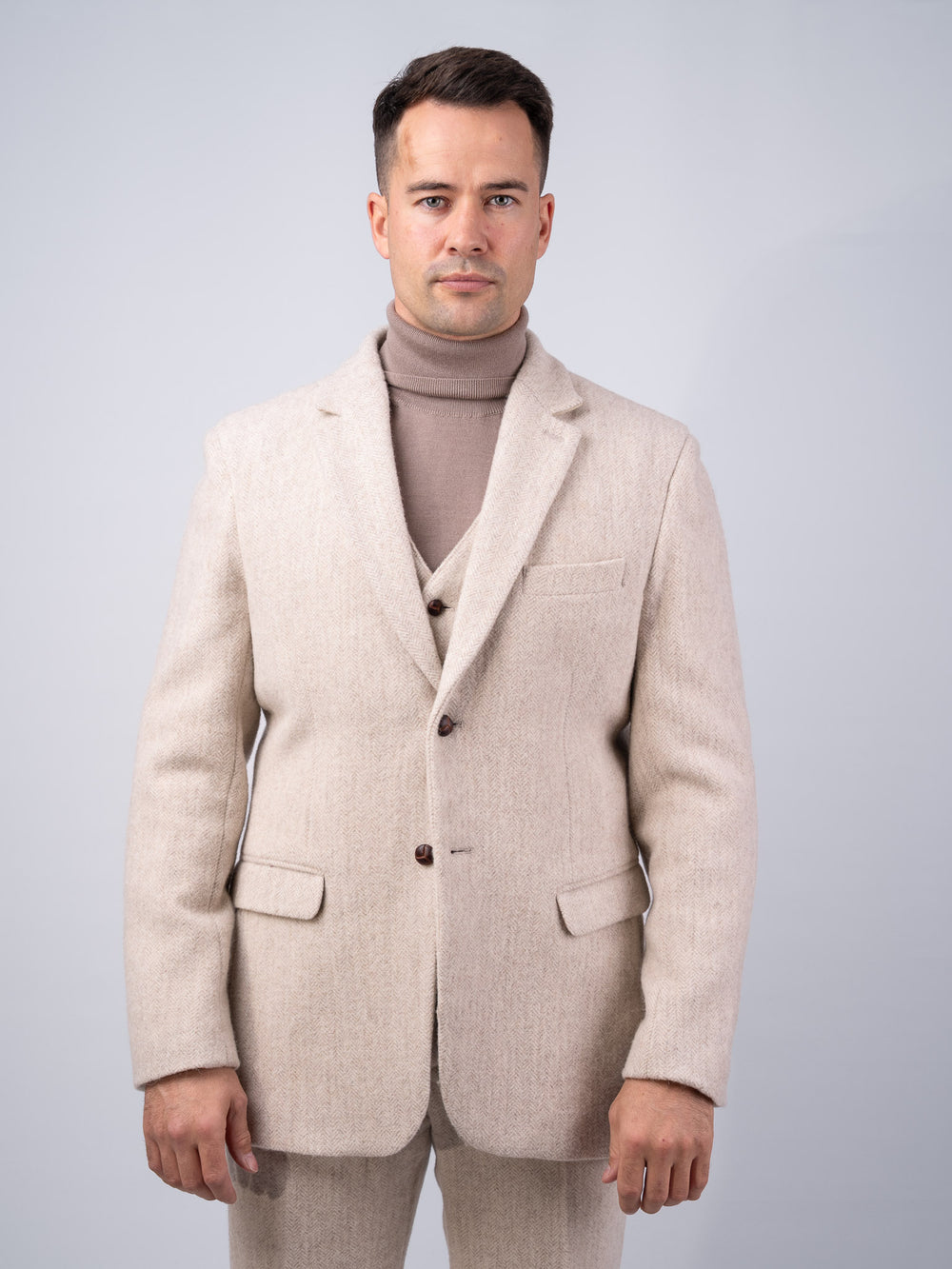Men's Alpaca Tweed Jacket & Blazer