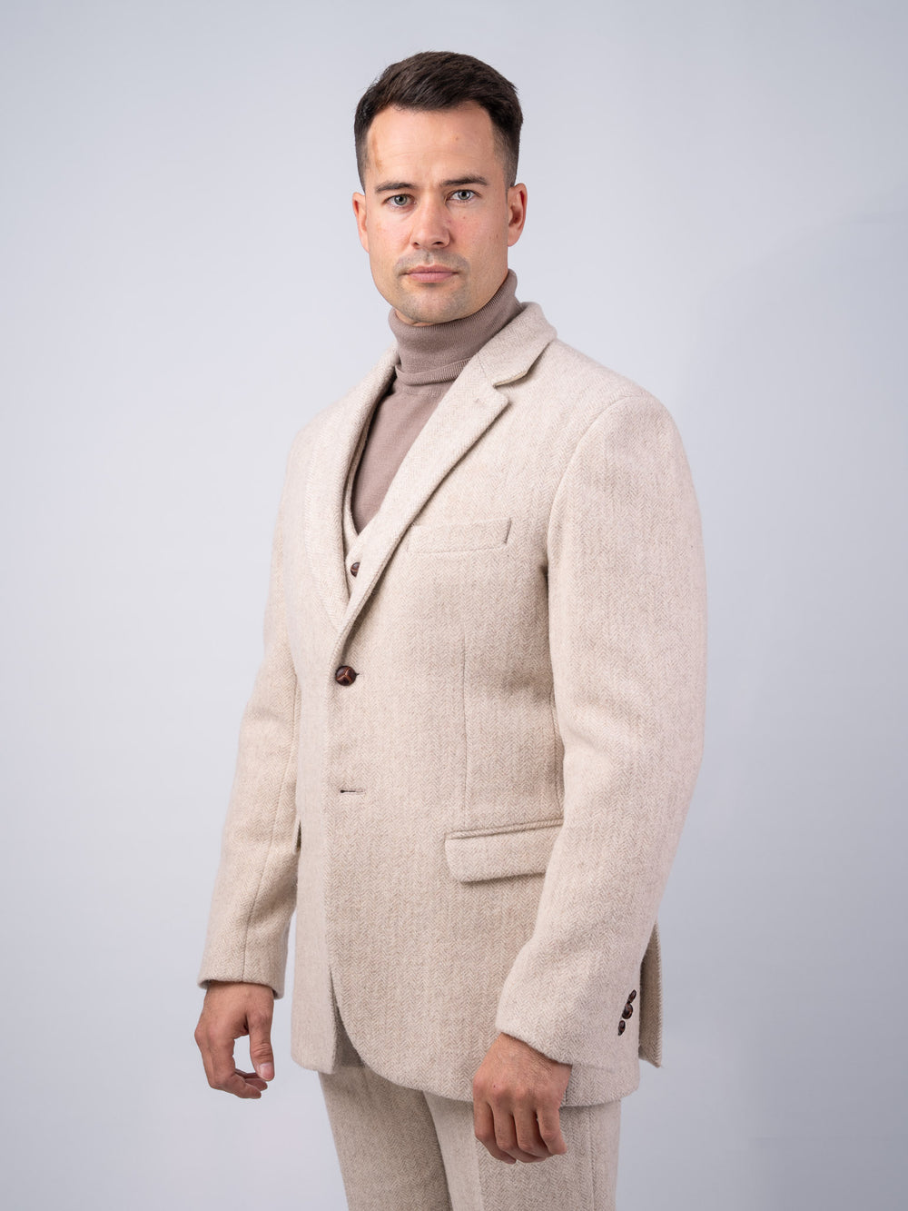 Men's Alpaca Tweed Jacket & Blazer