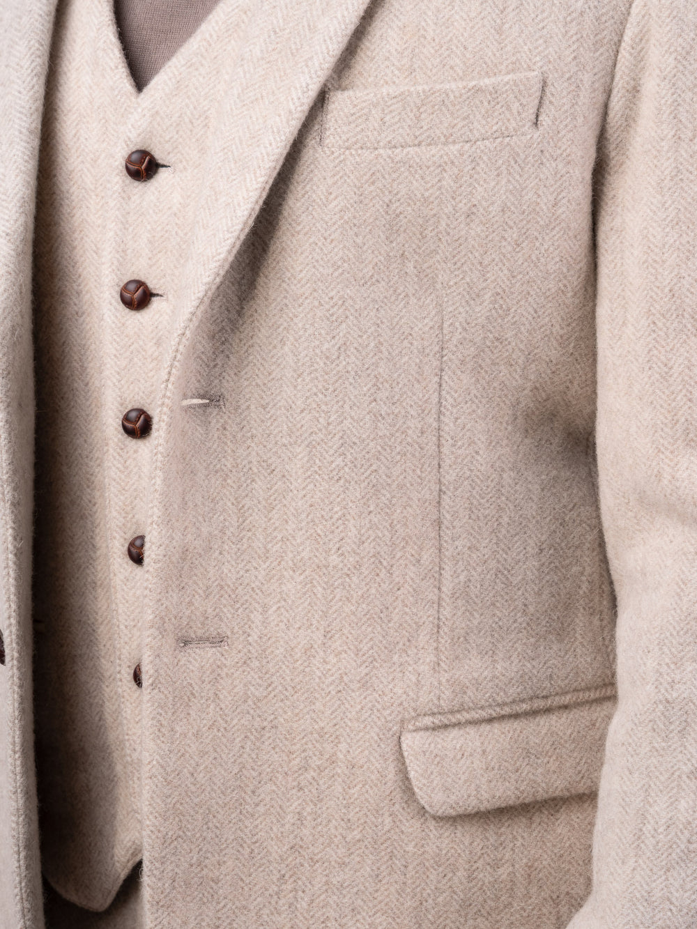 Men's Alpaca Tweed Jacket & Blazer