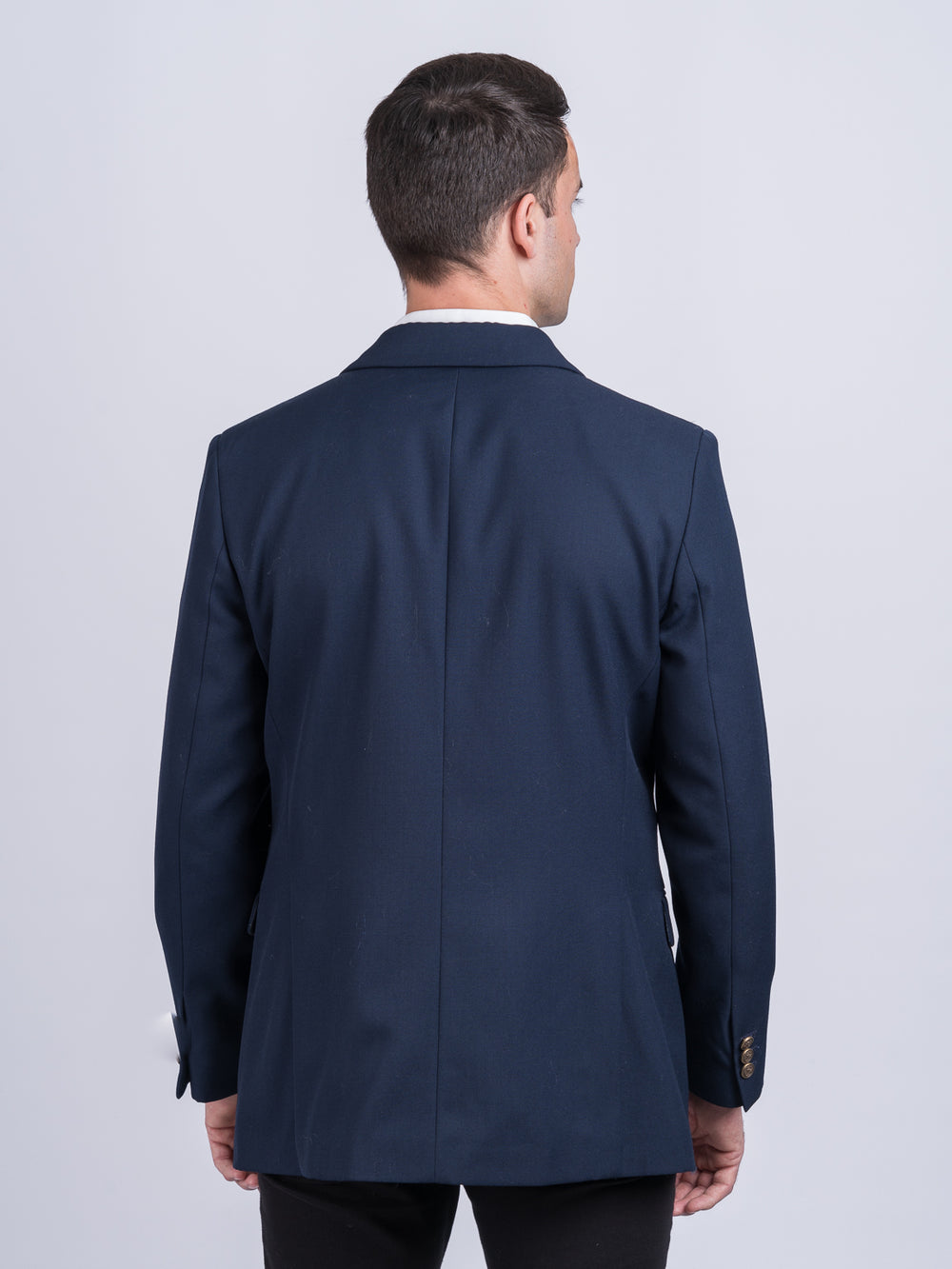 Blazer en laine bleu marine Cuchulainn