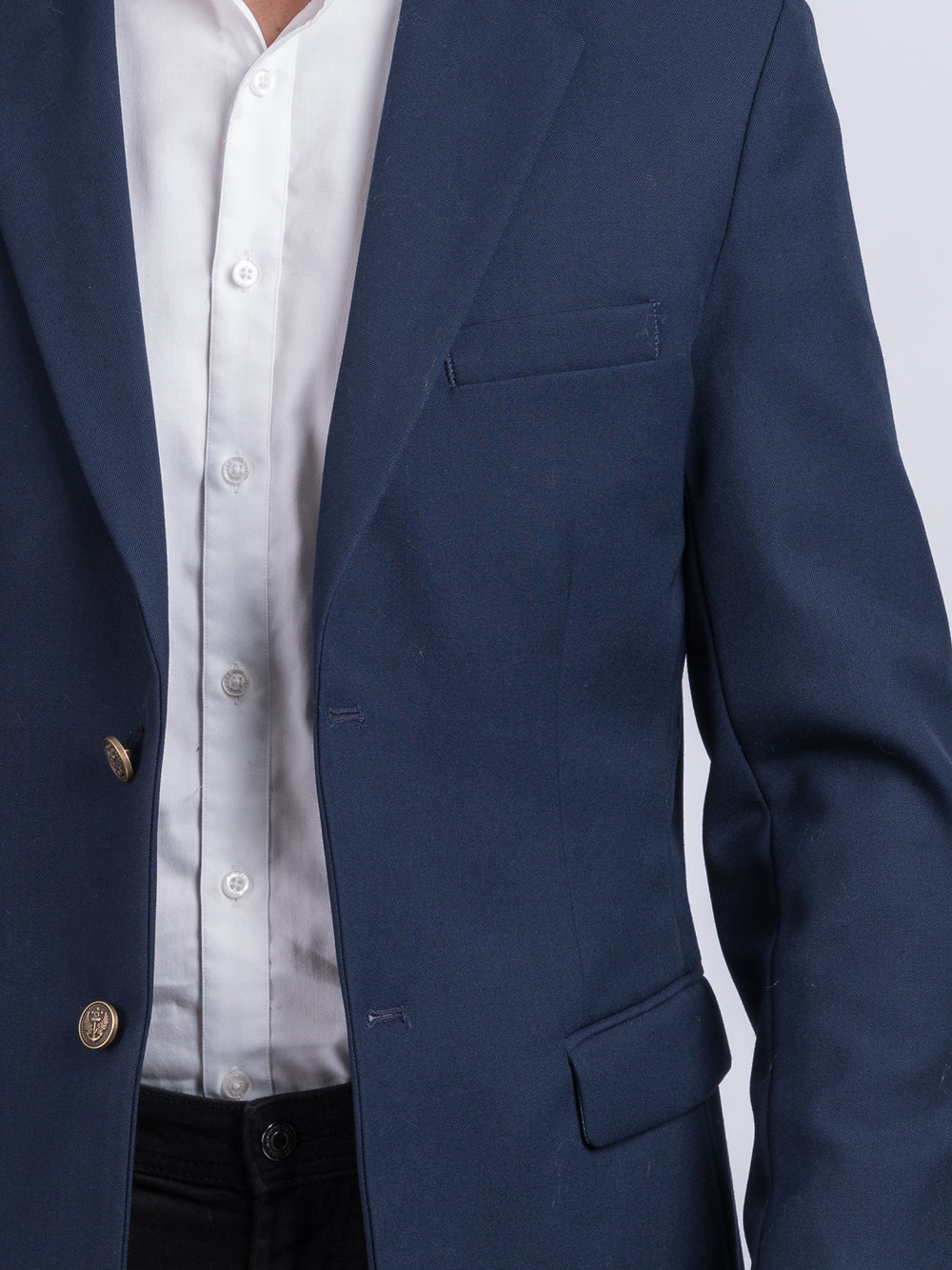 Blazer en laine bleu marine Cuchulainn