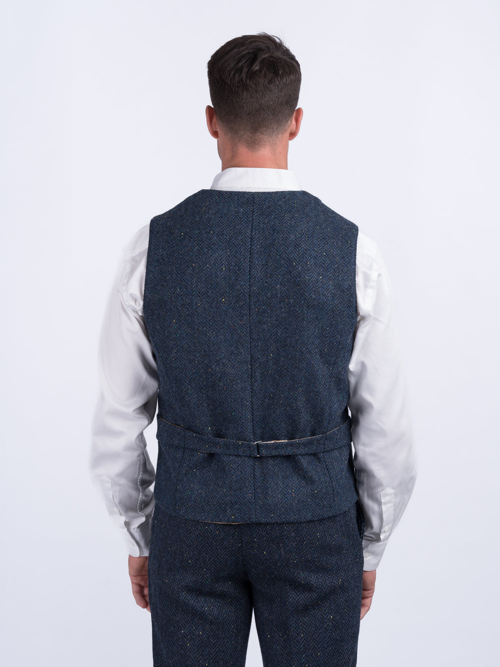 Gilet en tweed avec col WB Yeats