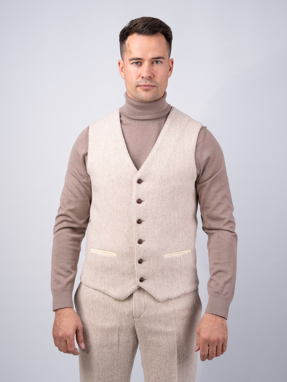 Alpaca Tweed Waistcoat & Vest