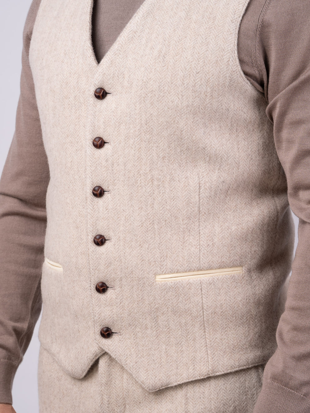 Alpaca Tweed Waistcoat & Vest